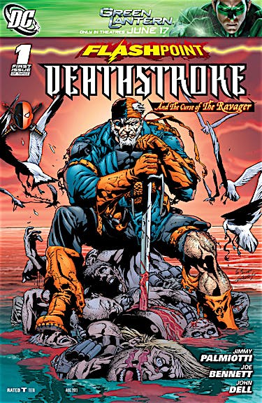 Flashpoint: Deathstroke & the Curse of the Ravager #1 preview images