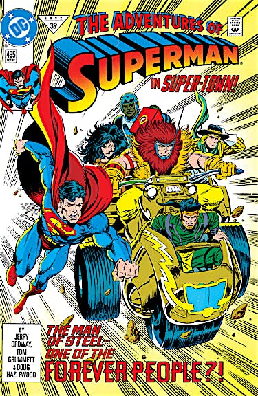 Adventures of Superman (1987-) #495 preview images