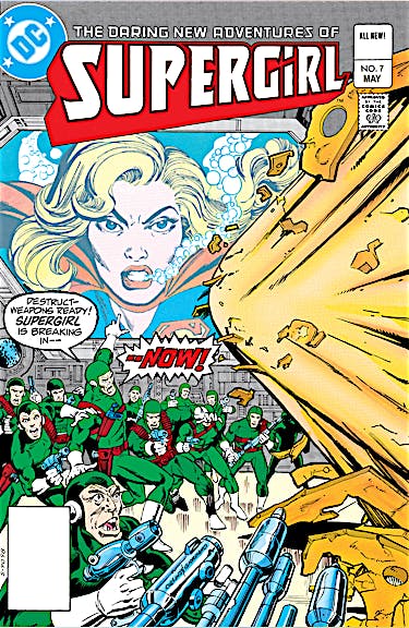 The Daring New Adventures of Supergirl #7 preview images