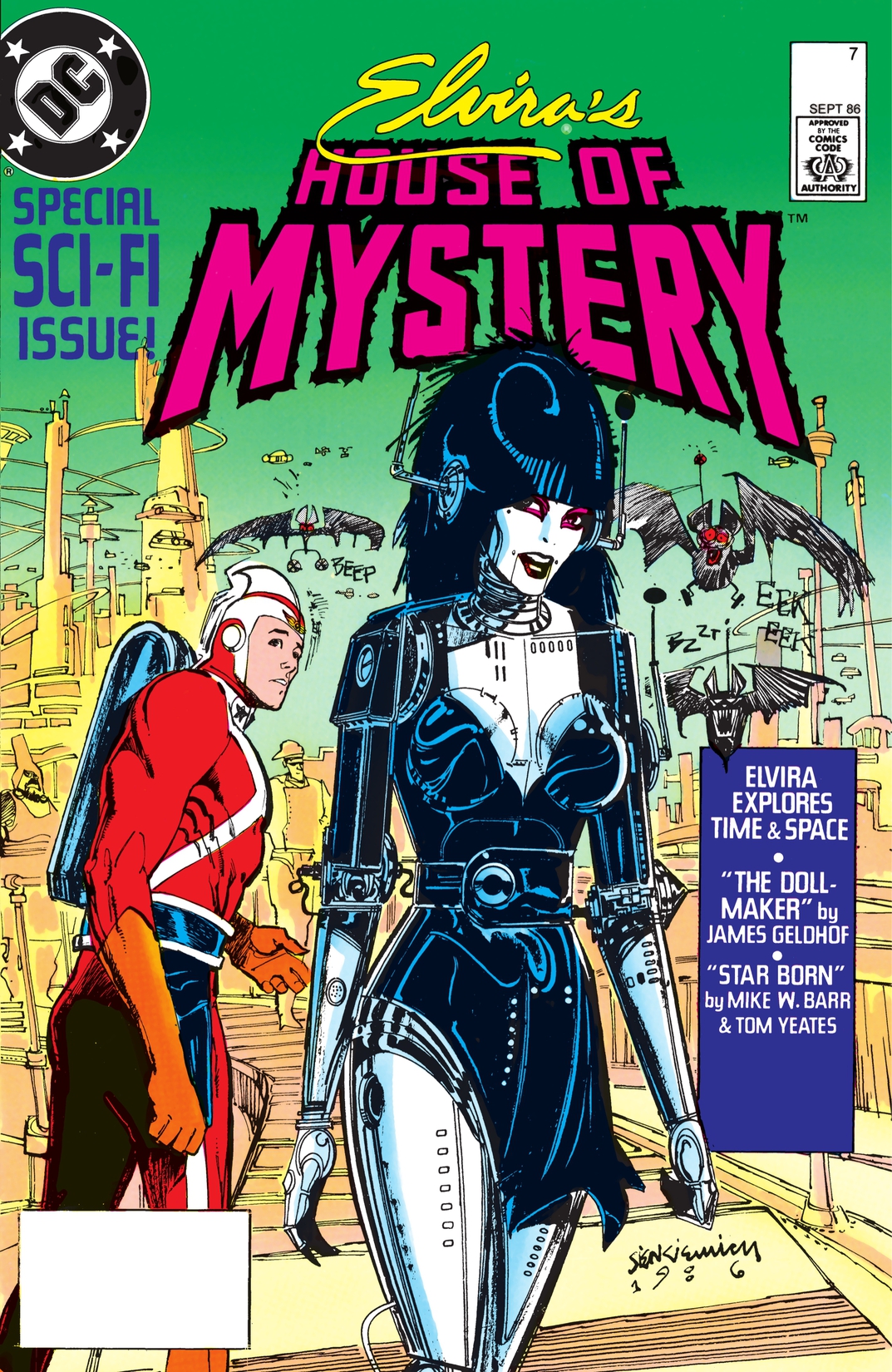 Elvira's House of Mystery #7 preview images
