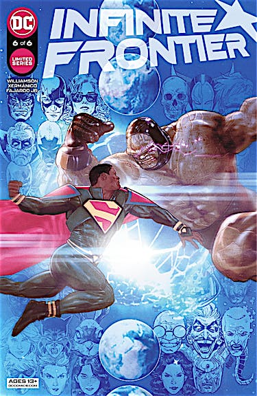Infinite Frontier #6 preview images
