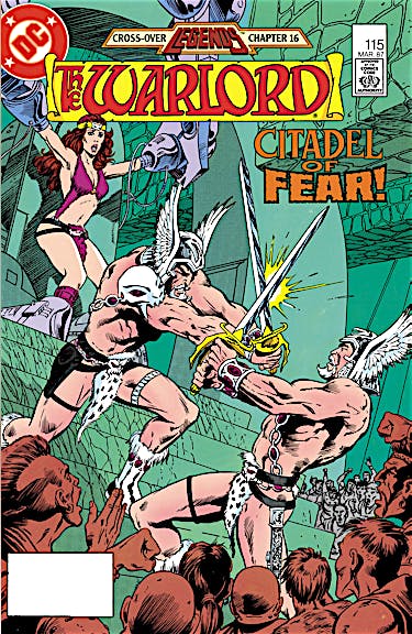 Warlord #115 preview images