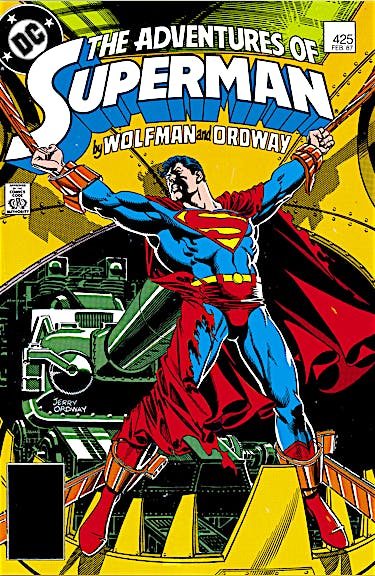 Adventures of Superman (1987-2006) #425