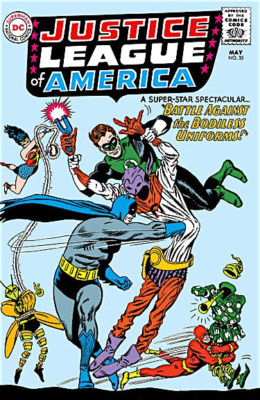 Justice League of America (1960-) #35 preview images