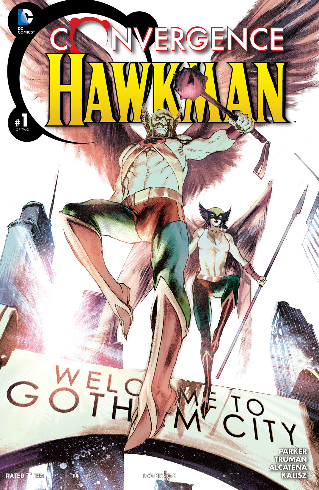 Convergence: Hawkman #1 preview images