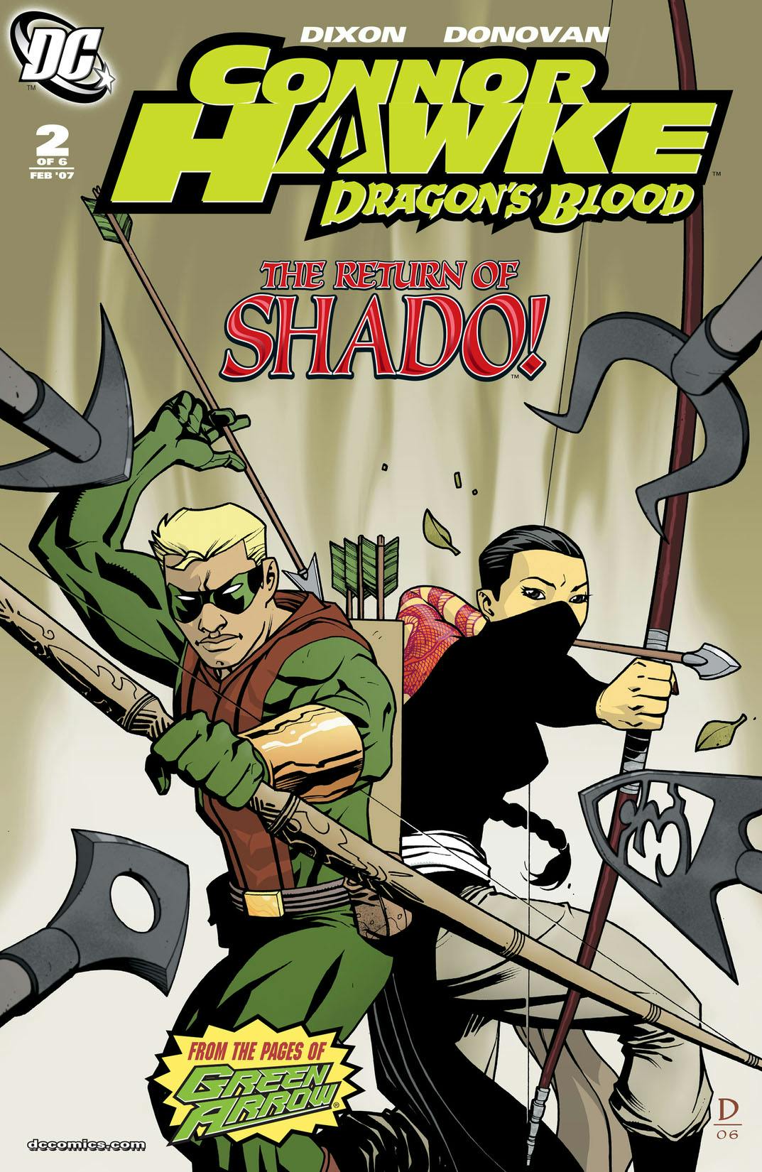 Connor Hawke: Dragon's Blood #2