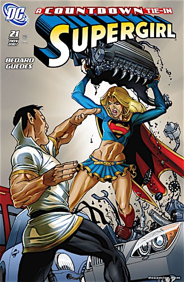 Supergirl (2005-) #21 preview images