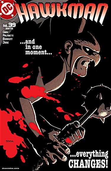 Hawkman (2002-) #39 preview images