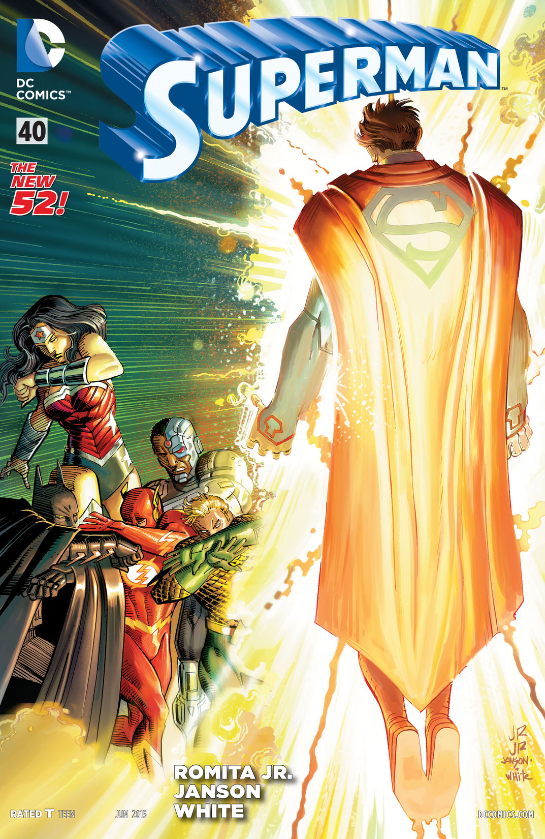 Superman (2011-) #40 preview images