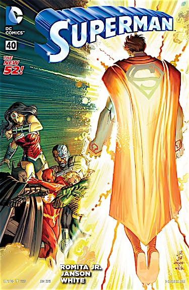 Superman (2011-) #40 preview images