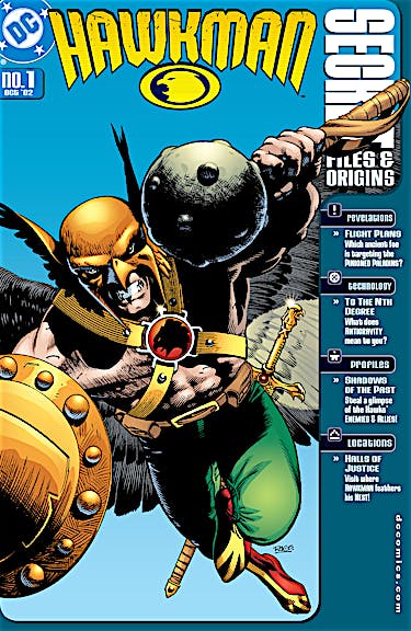 Hawkman Secret Files #1 preview images