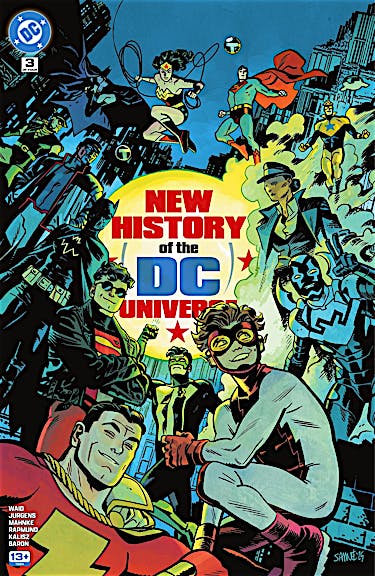 New History of the DC Universe #3 preview images