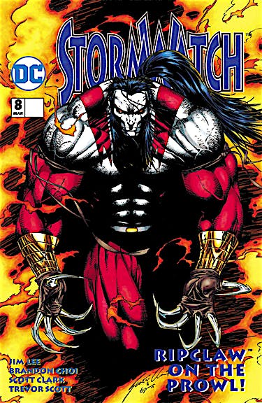 Stormwatch (1993-1997) #8 preview images