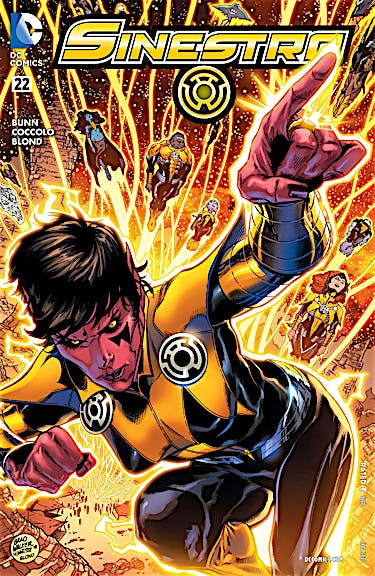 Sinestro #22 preview images