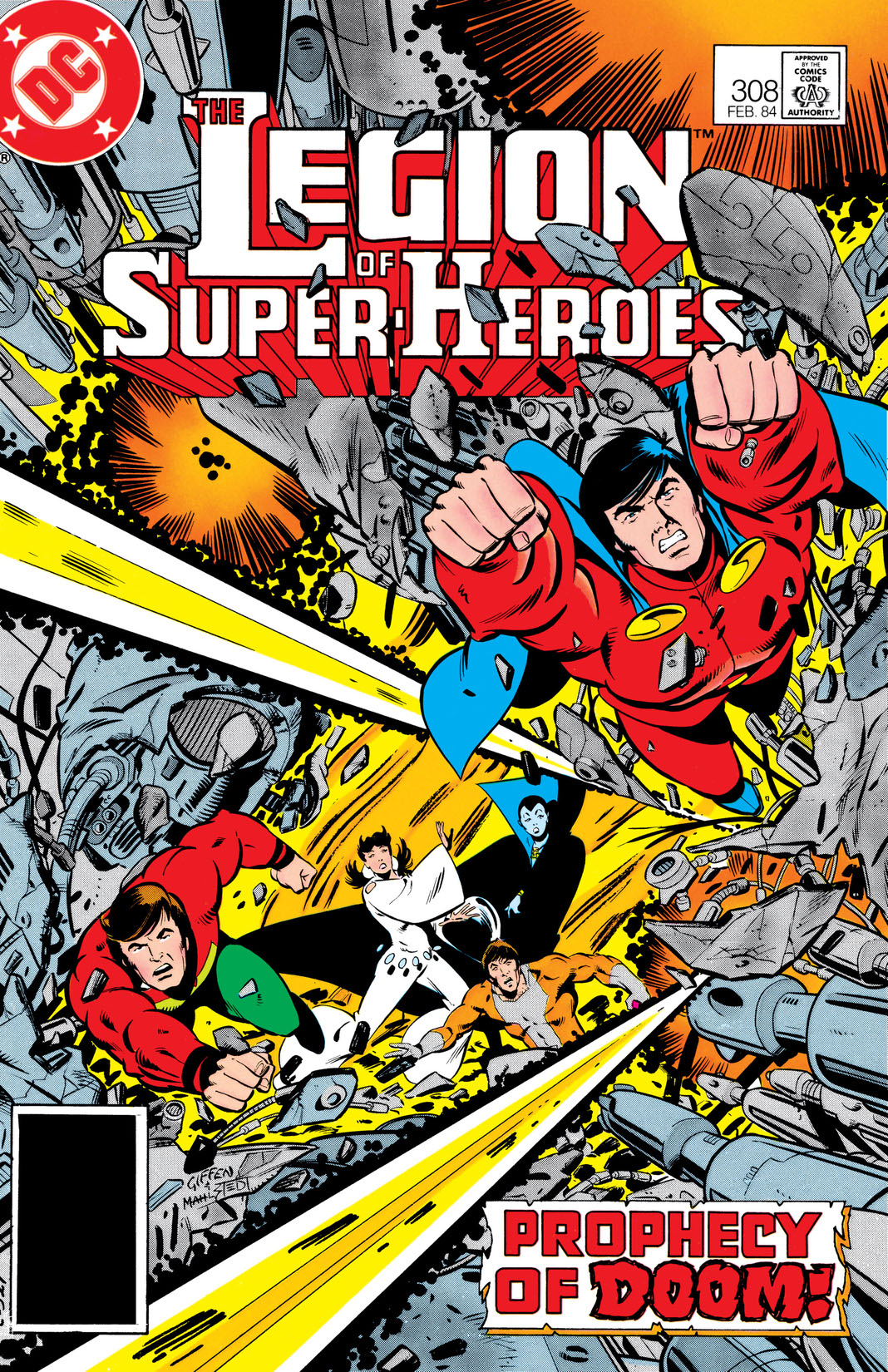 The Legion of Super-Heroes (1980-) #308 preview images