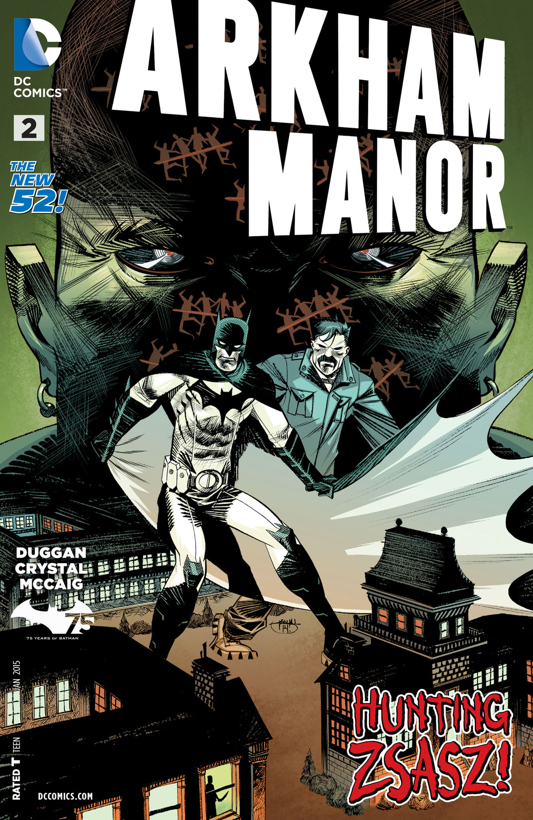 Arkham Manor #2 preview images