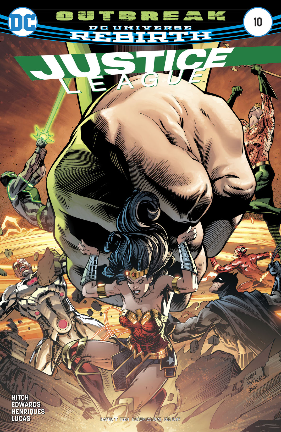 Justice League (2016-) #10 preview images