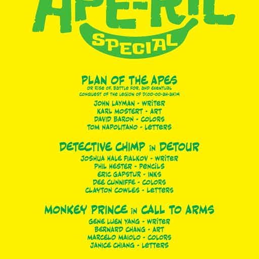 Ape-ril Special series preview2