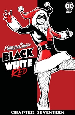 Harley Quinn Black + White + Red #17