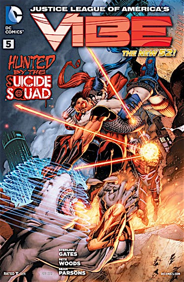 Justice League of America's Vibe #5 preview images