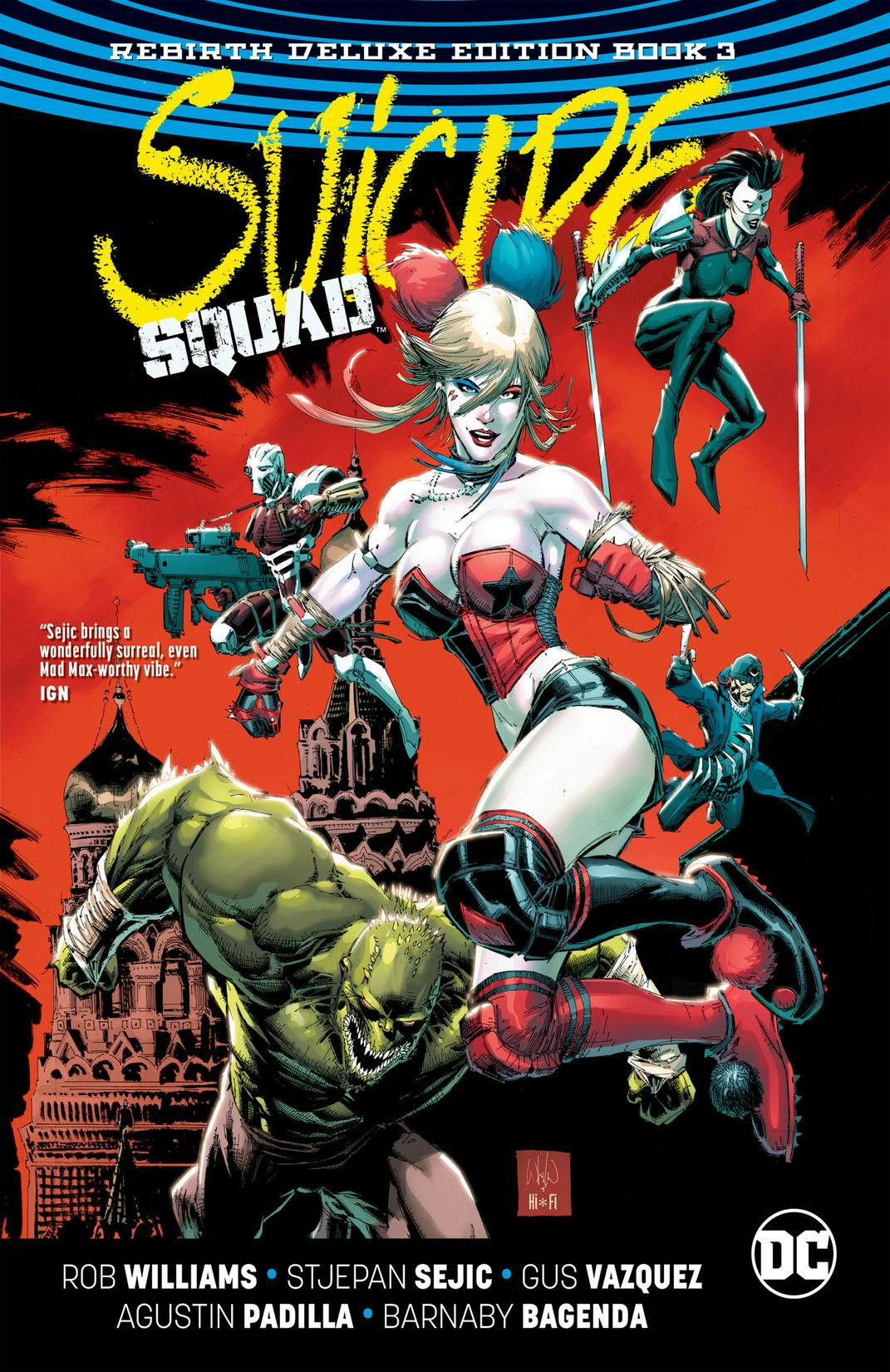 Suicide Squad: The Rebirth Deluxe Edition Book 3 preview images