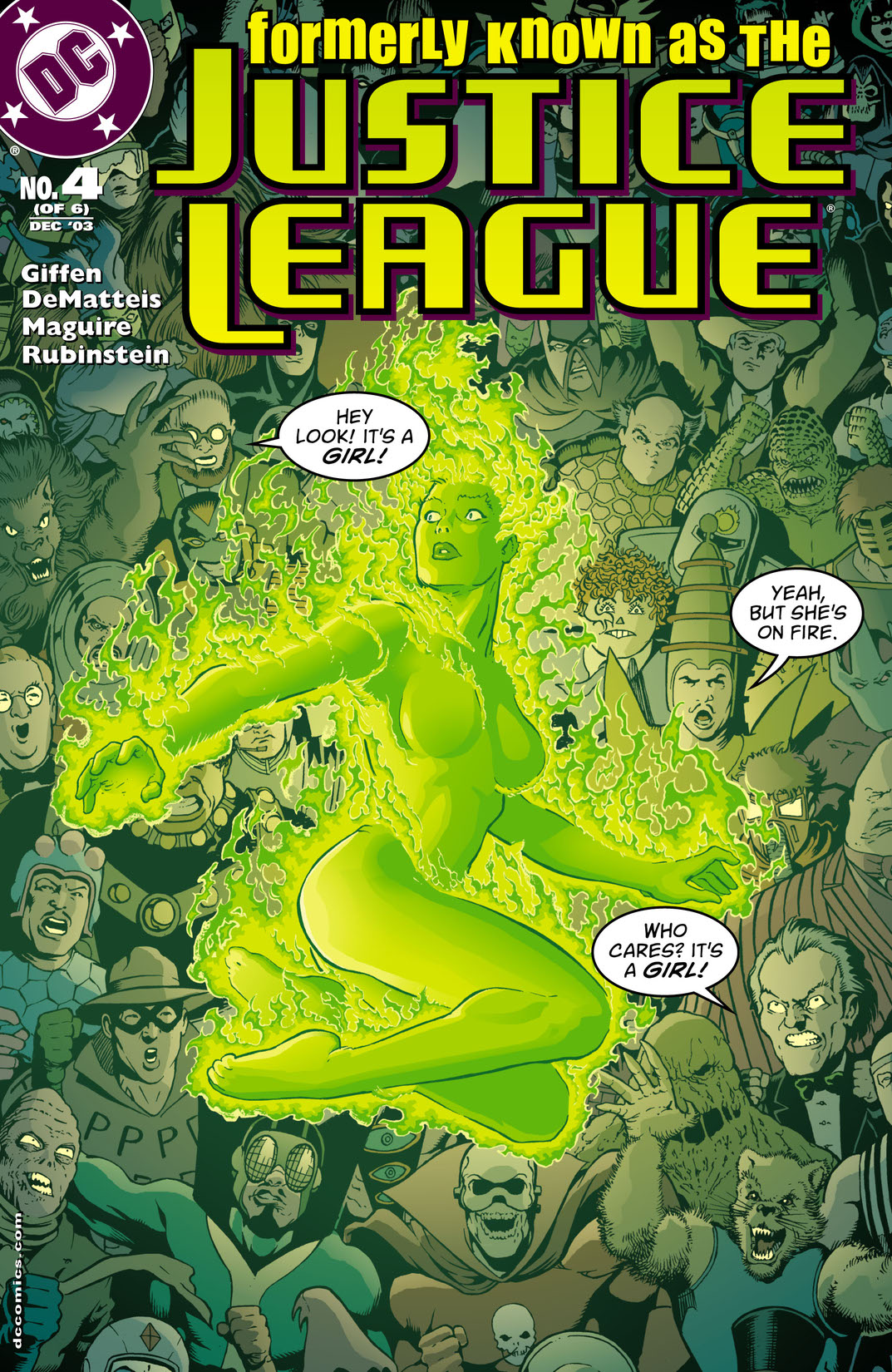 Formerly Known as the Justice League #4 preview images