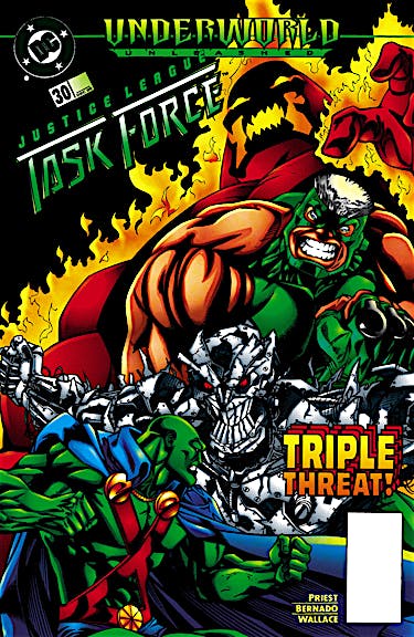 Justice League Task Force #30 preview images