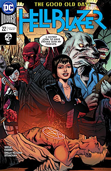 The Hellblazer #22 preview images