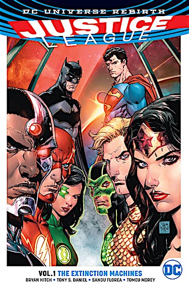 Justice League Vol. 1: The Extinction Machines preview images