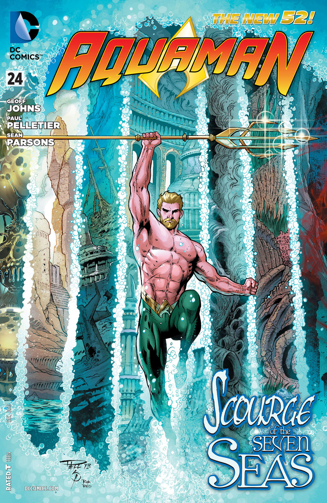 Aquaman (2011-) #24 preview images