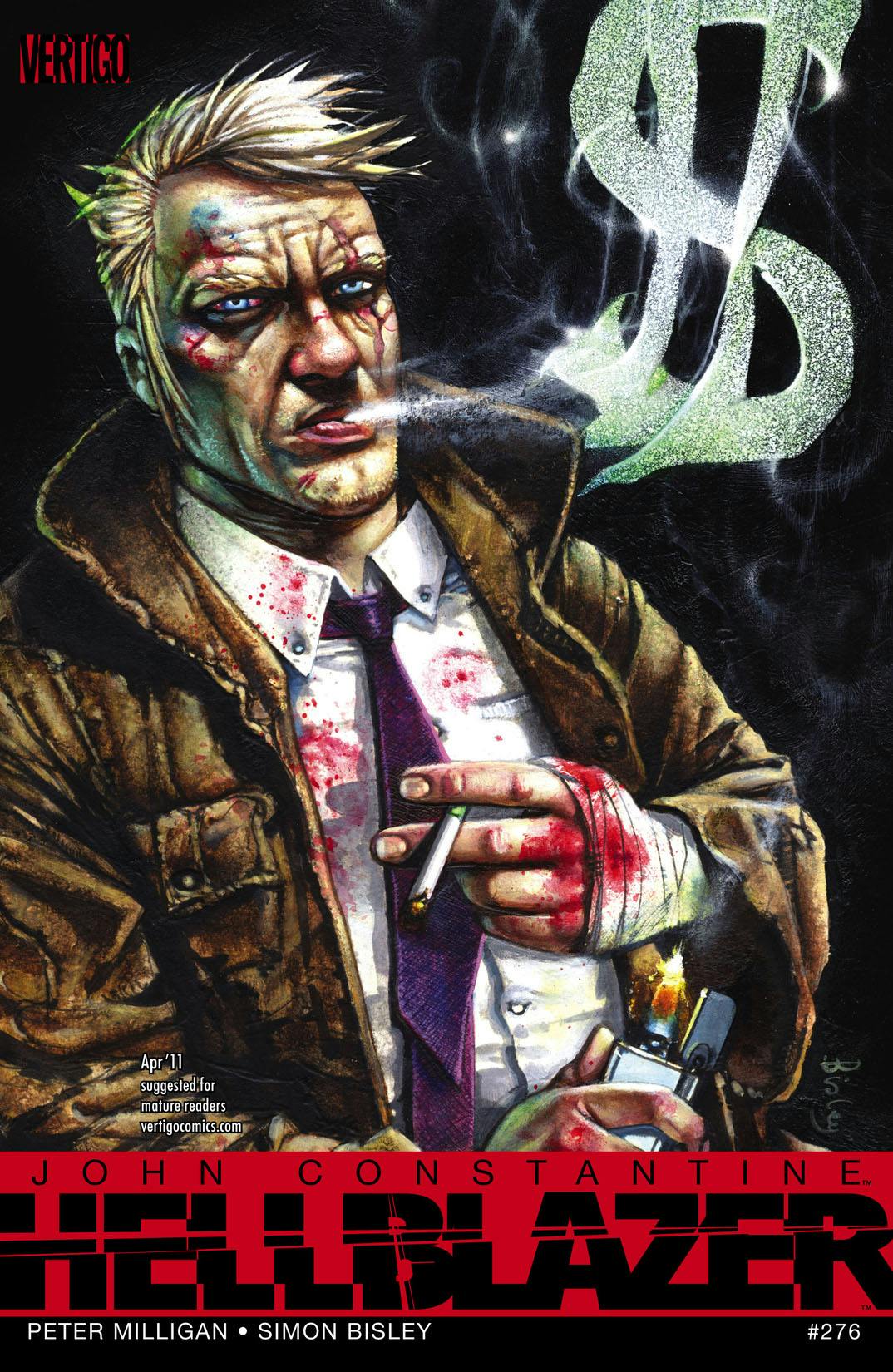Hellblazer #276 preview images