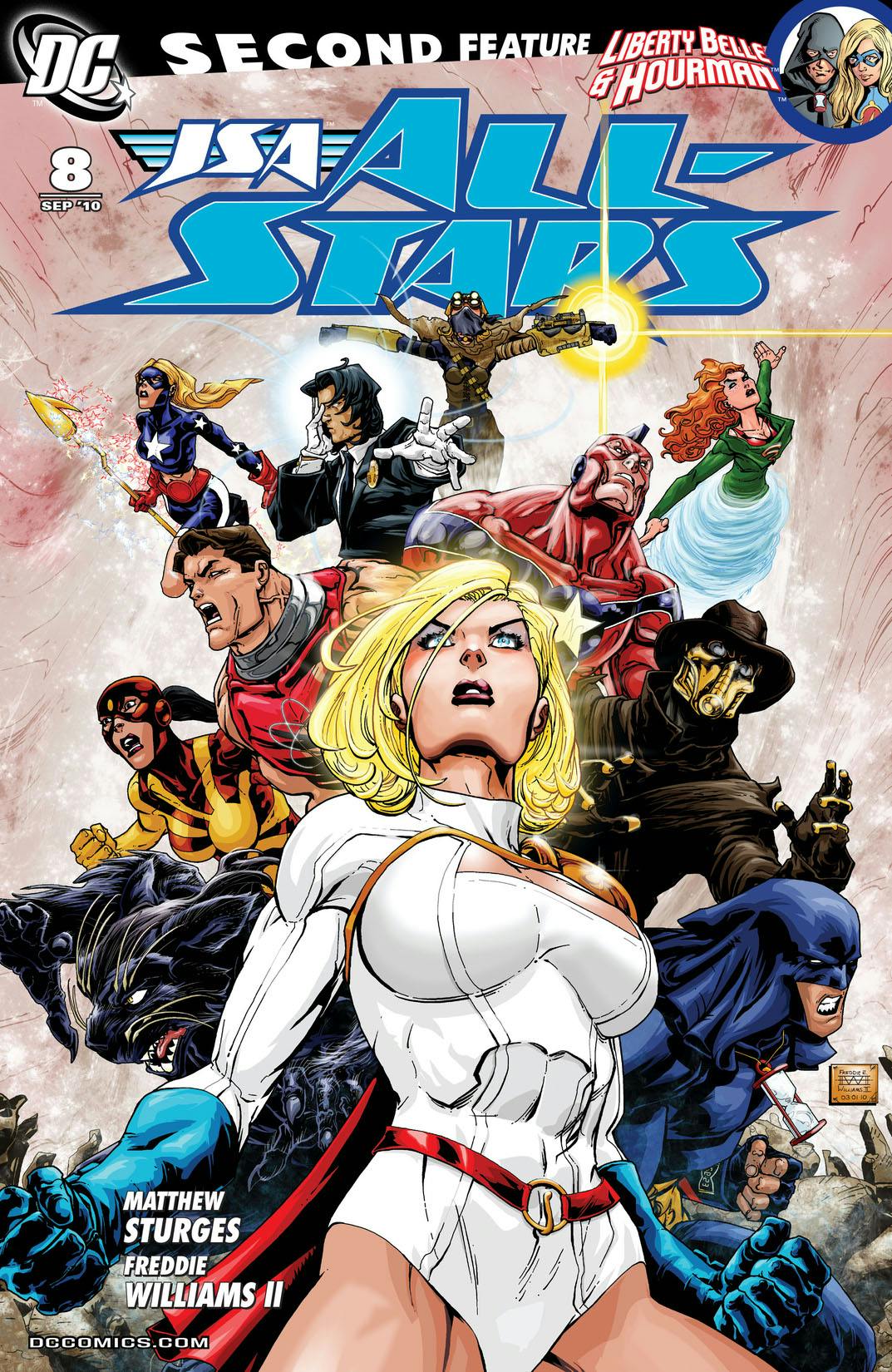 JSA All-Stars #8 preview images