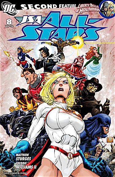 JSA All-Stars #8 preview images