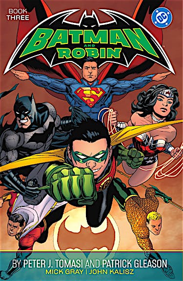 Batman and Robin by Peter J. Tomasi and Patrick Gleason Book Three preview images