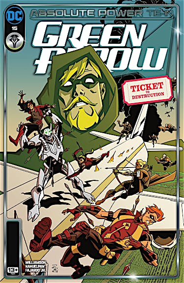 Green Arrow #15 preview images