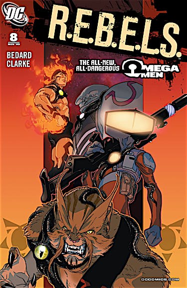 R.E.B.E.L.S. (2009-) #8 preview images