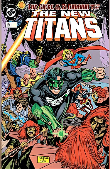 The New Titans #125 preview images