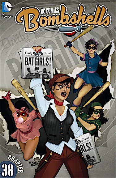DC Comics: Bombshells #38 preview images