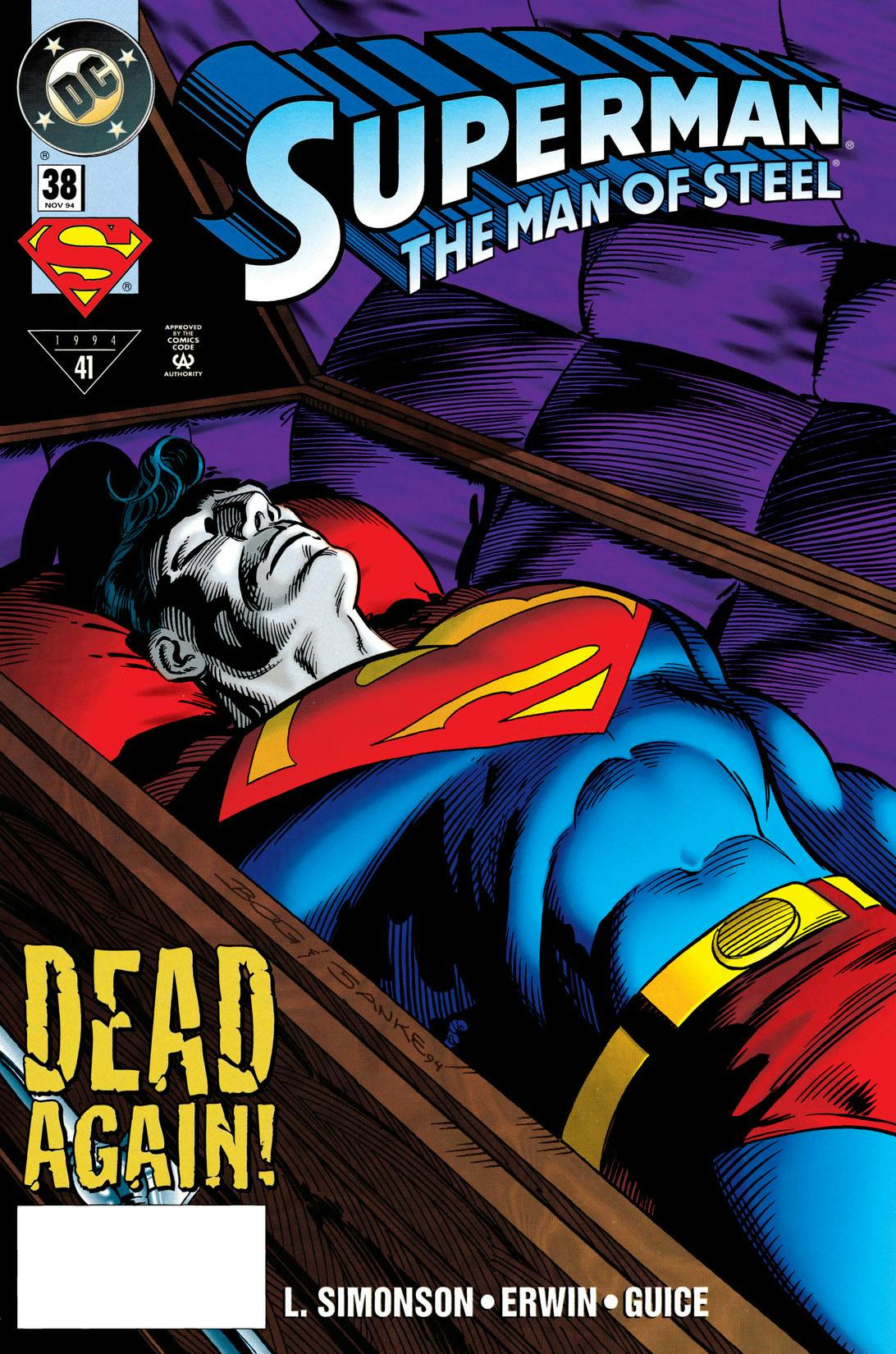 Superman: The Man of Steel #38 preview images