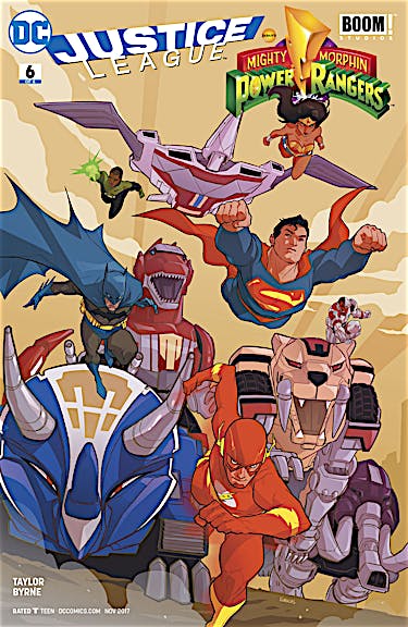 Justice League/Power Rangers #6