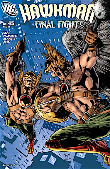 Hawkman (2002-) #45 preview images