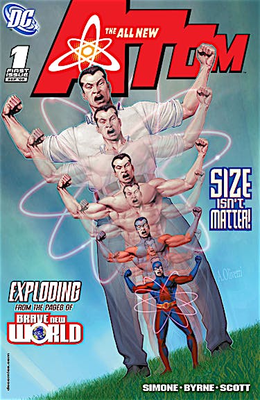 The All New Atom #1 preview images