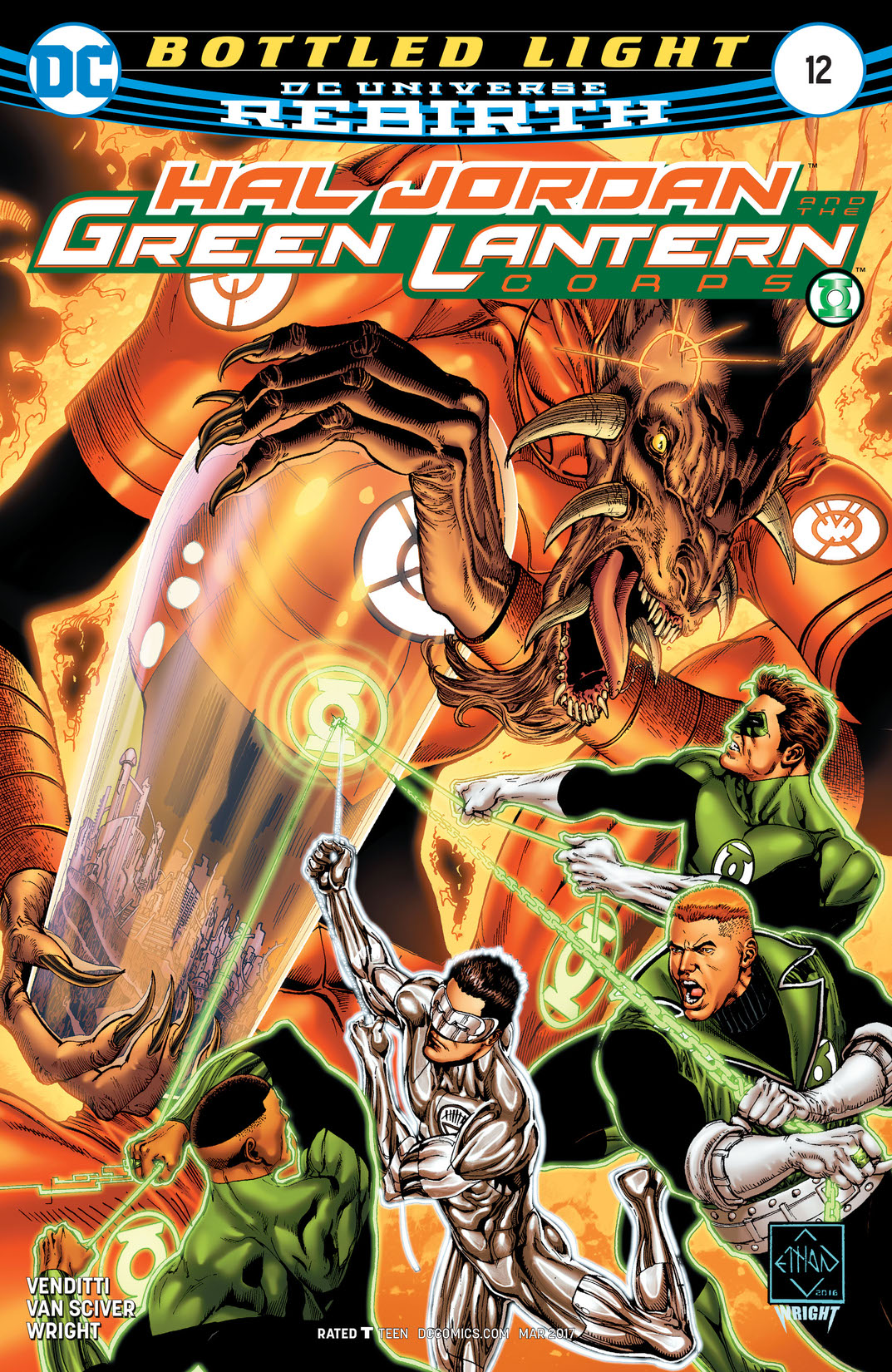 Hal Jordan and The Green Lantern Corps #12 preview images