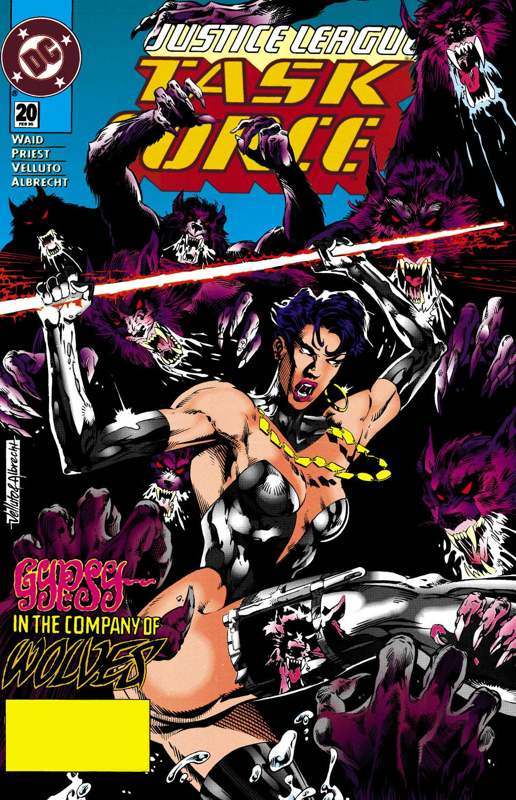 Justice League Task Force #20 preview images