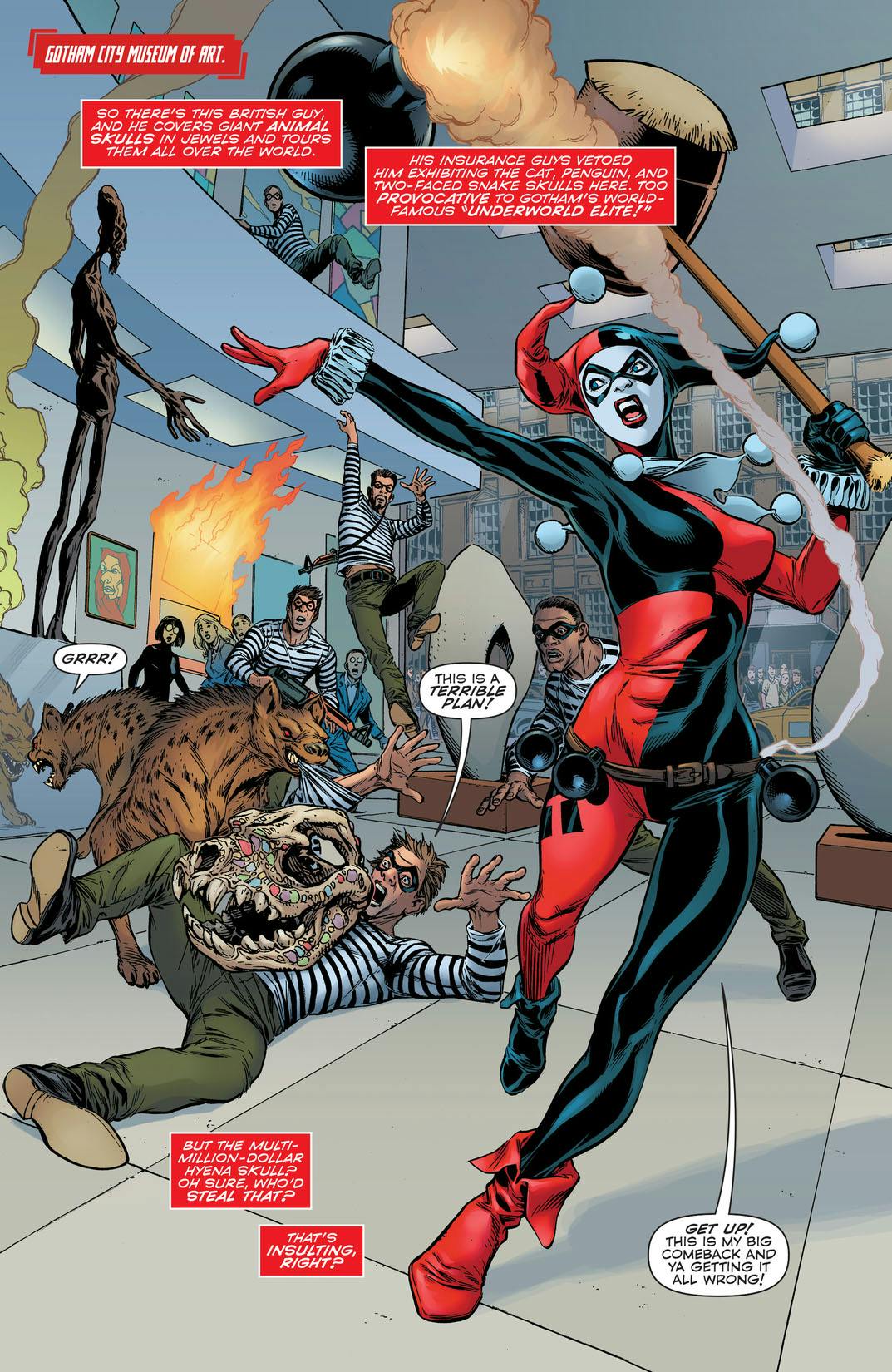 Convergence: Harley Quinn series preview2