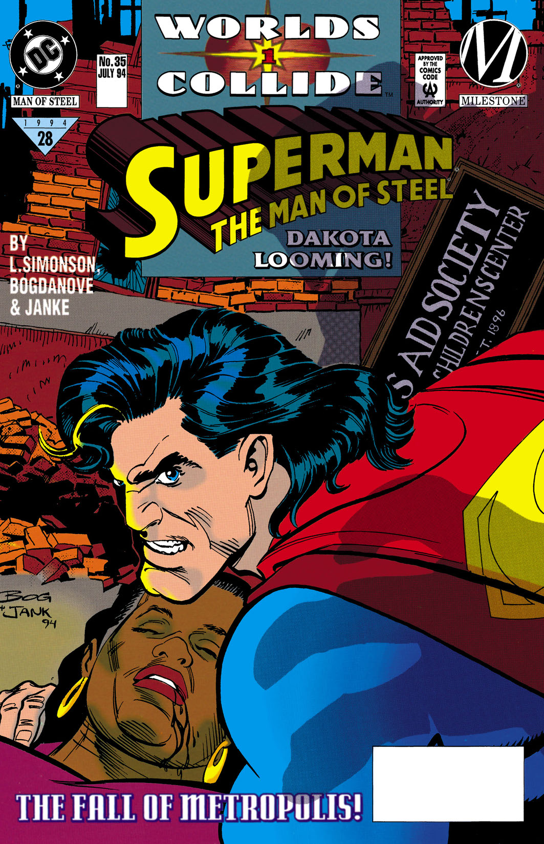 Superman: The Man of Steel #35 preview images