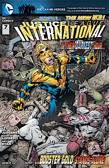 Justice League International #7 preview images