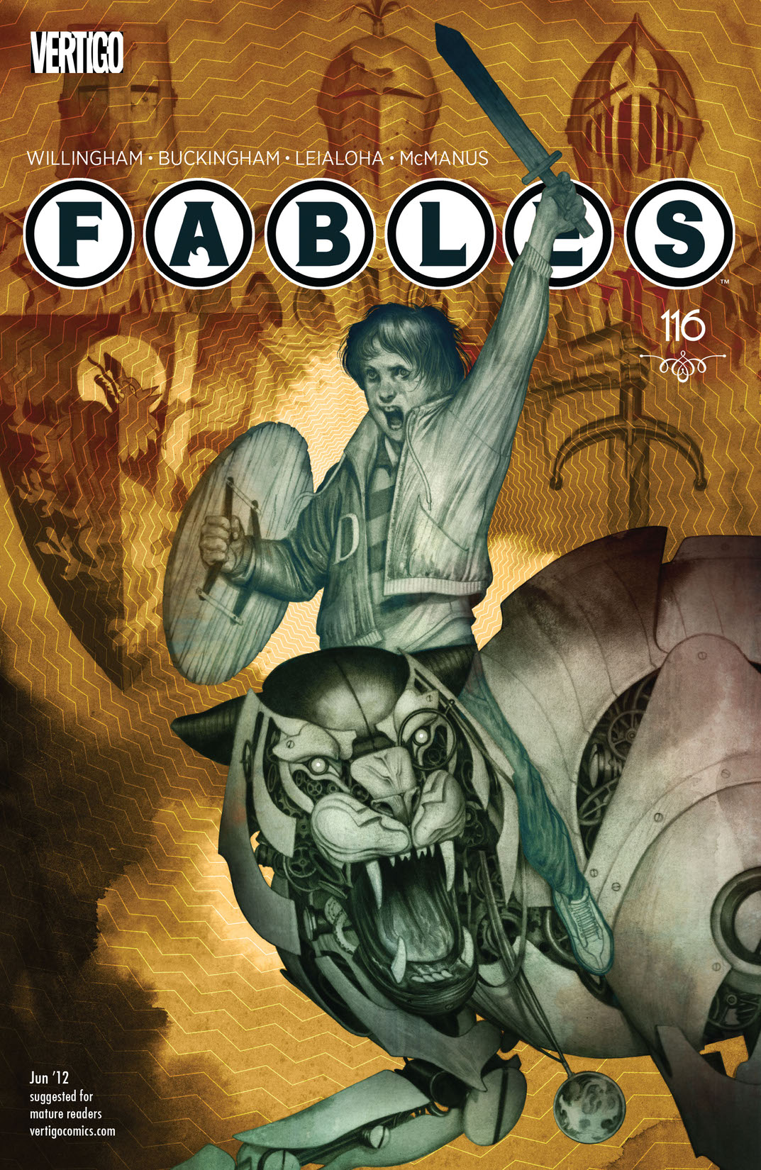 Fables #116 preview images