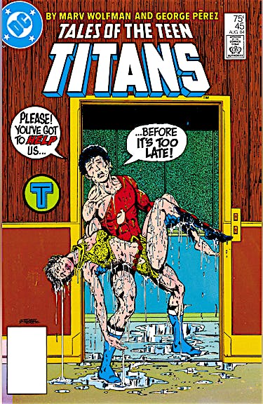 Tales of the Teen Titans #45 preview images
