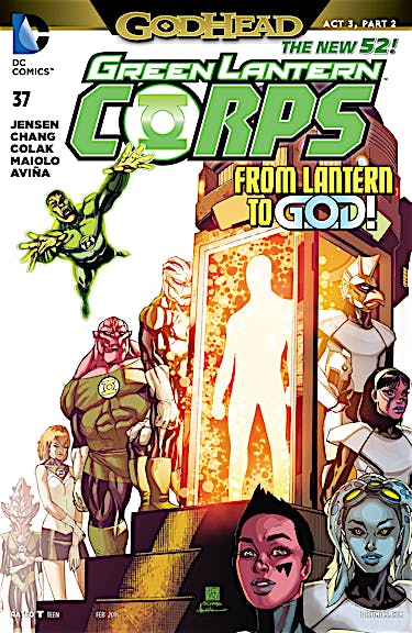 Green Lantern Corps (2011-) #37 preview images